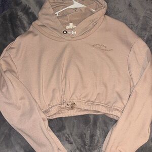 For Love And Lemons Taupe Hoodie